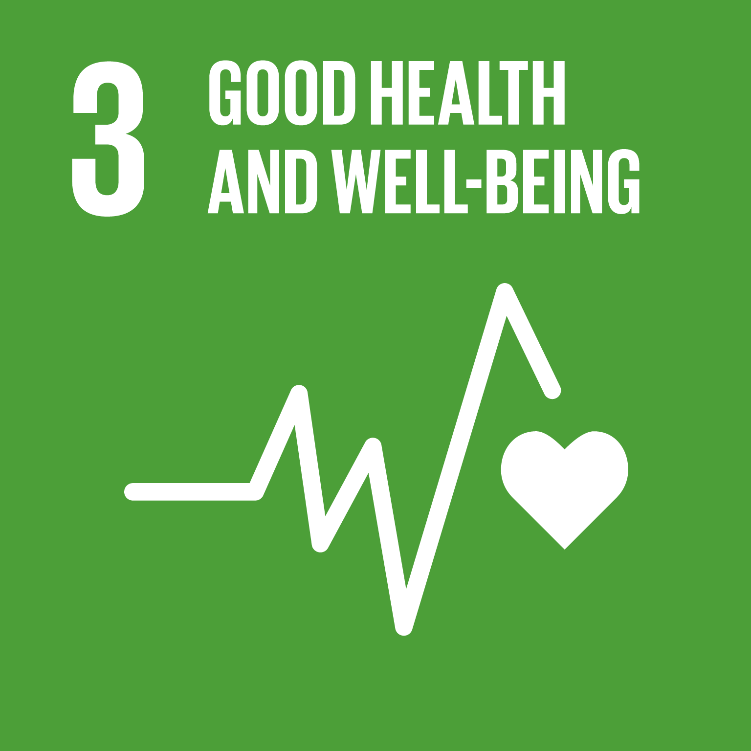 【SDGs logo】GOOD HEALTH AND WELL-BEING