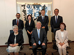 Their Majesties the Emperor and Empress of Japan met with returned Japan Overseas Cooperation Volunteers (JOCV) and Japan Overseas Cooperation Volunteers for Nikkei Communities (NJV)
