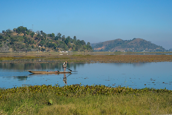 Loktak Lake in Manipur