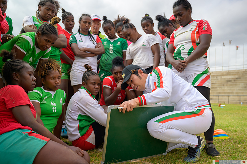 From Madagascar to the World's Big Stage!　Women's National Sevens Rugby Team to Challenge for the 2024 Paris Olympics