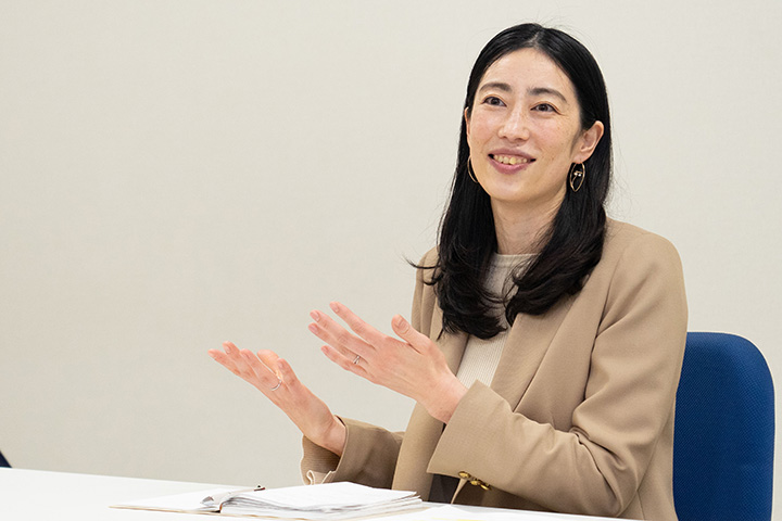 Seki Natsuko, a former member of the JOCV.