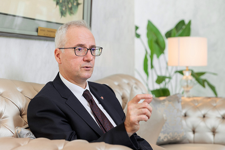 Turkish Ambassador to Japan Korkut Güngen