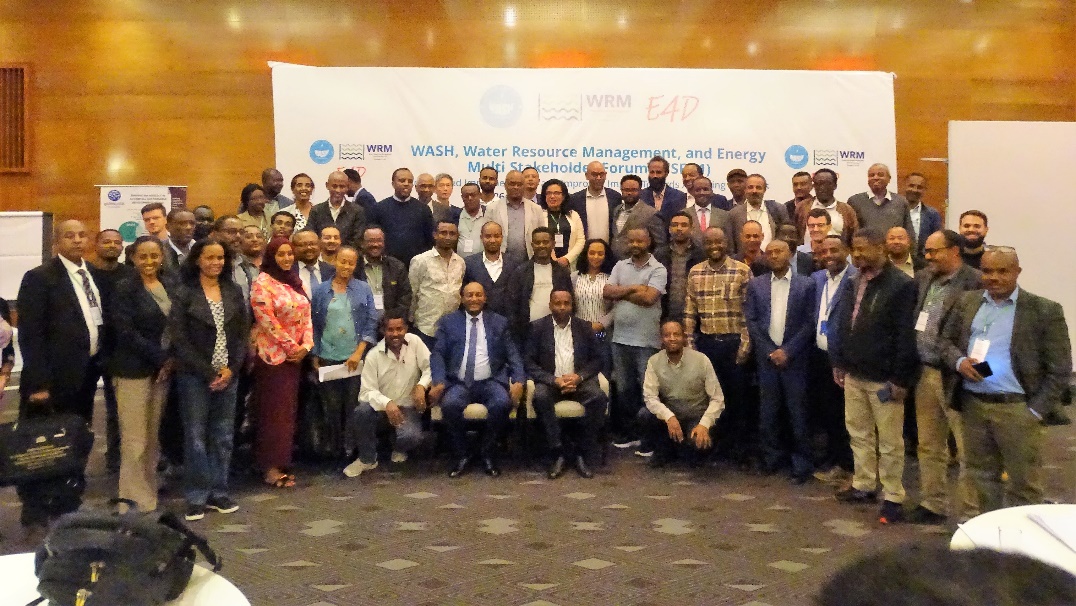 Group picture of colleagues in the Water and Energy Working Group. 