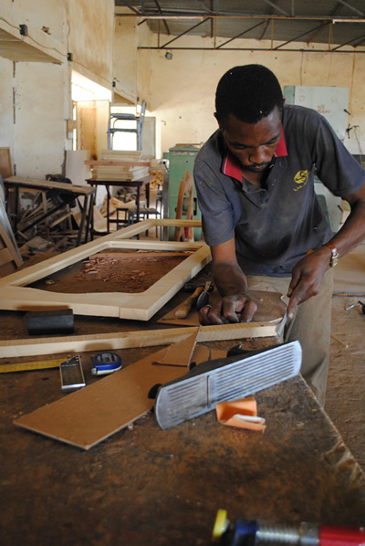 A new generation of carpenters are trained