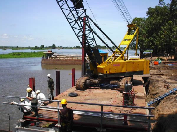 Rebuilding Juba port