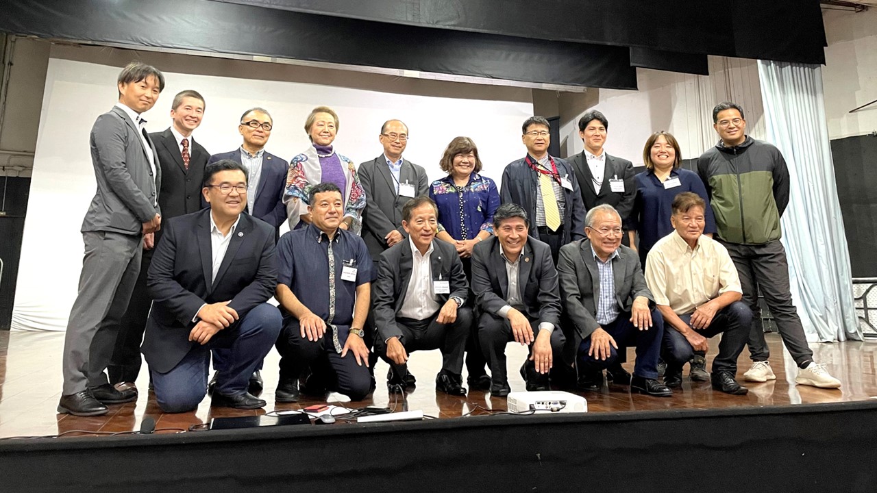沖縄県人会と日系団体との懇親会