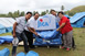 "Bayanihan Spirit": Japan's assistance to Bohol <br><br />
<br />
Japan International Cooperation Agency (JICA) distributed emergency relief items to Bohol last week in a move to support the province's recovery. A total of 150 tents and 485 blue sheets, amounting to 38 million Yen, will be used as temporary shelters for displaced families and as makeshift classrooms for destroyed school buildings. <br><br />
JICA Philippines Chief Representative Takahiro Sasaki vowed to continue assistance by dispatching Japanese experts to rehabilitate roads and other infrastructure damaged during the earthquake. JICA, according to Sasaki, will work closely with DPWH and PHIVOLCS in enhancing the resiliency of Bohol's infrastructure and earthquake monitoring.<br><br />
First photo shows (from left to right) Sagbayan, Bohol Mayor Ricardo Suarez, Bohol Governor Edgar Chatto, JICA Chief Representative Takahiro Sasaki, and DSWD Secretary Dinky Soliman during the distribution of temporary shelter relief items in Sagbayan, Bohol.<br />

