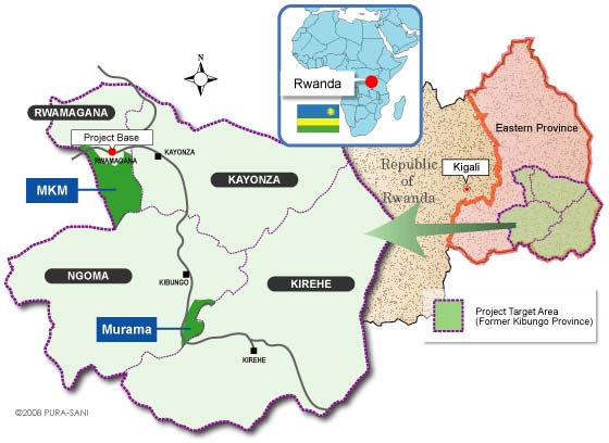 Taget Area Map