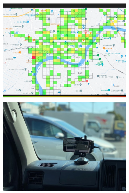 AIによる画像解析を用いた路上ごみの散乱状況の可視化サービス