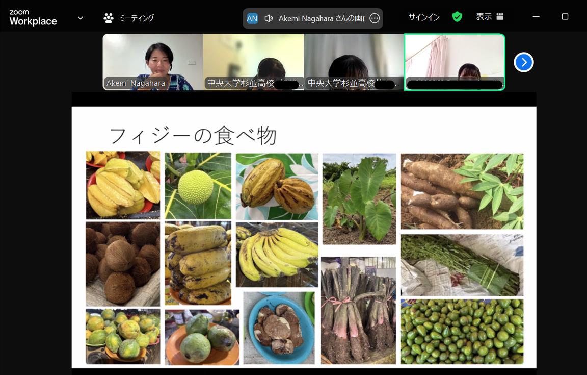 見たことがない食べ物がたくさん！