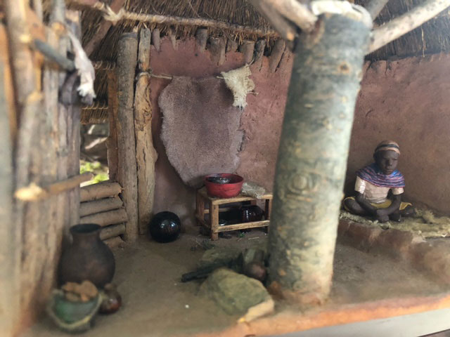 ジオラマ・エチオピアの家