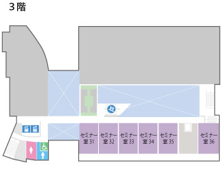 【施設見取り図】3F