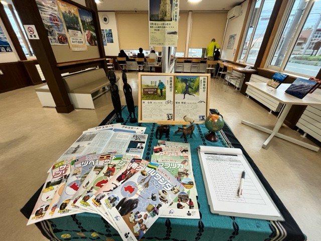 塚本さんの展示の様子