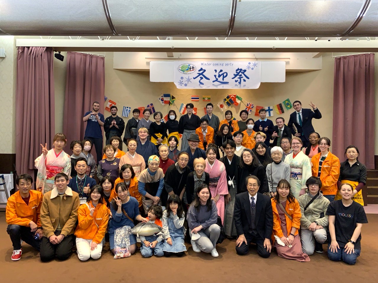 集合写真（提供：釧路国際交流の会）