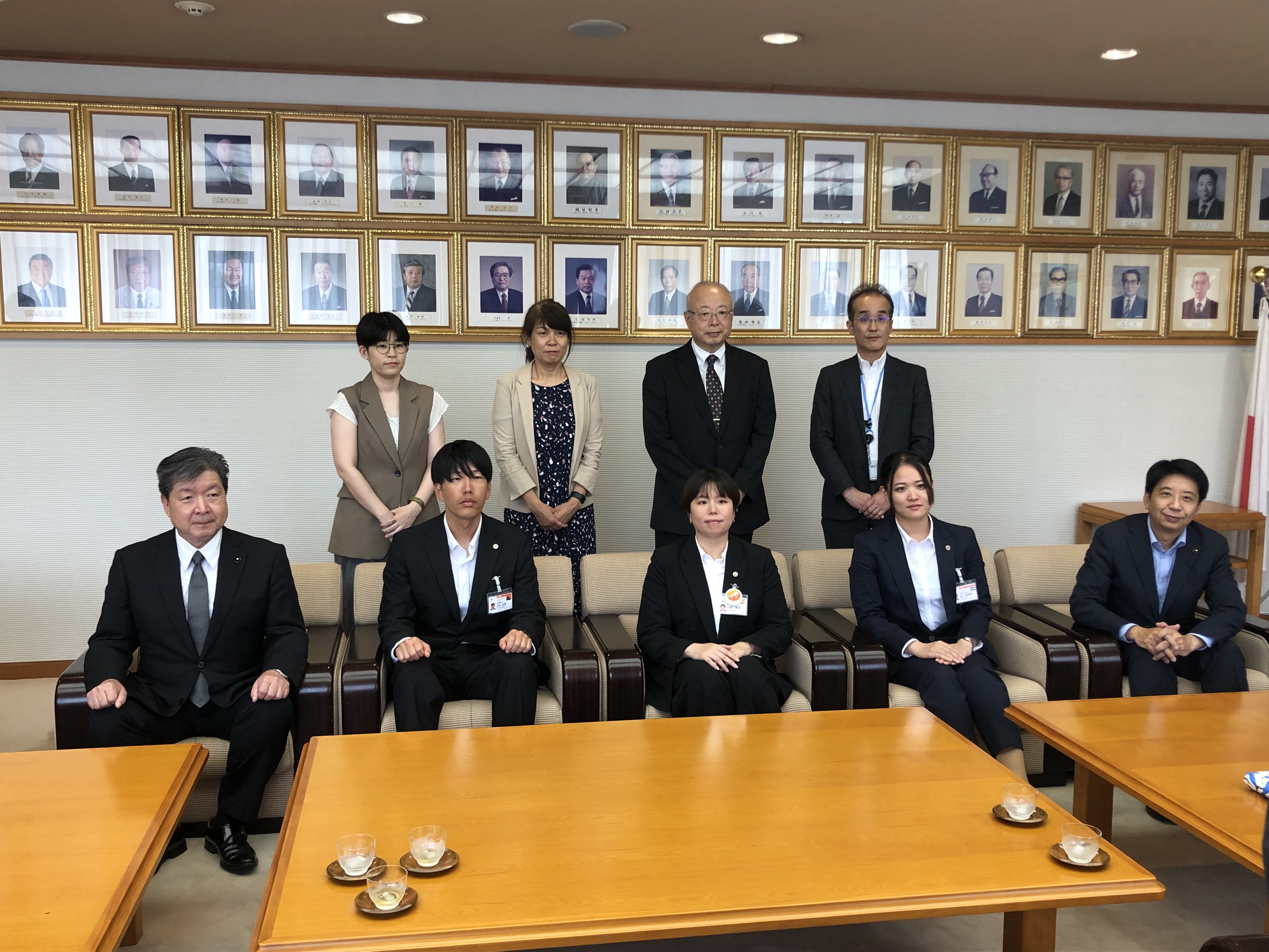 【香川県議会】氏家議長を表敬訪問