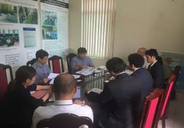 現地商工省 人材組織部との協議