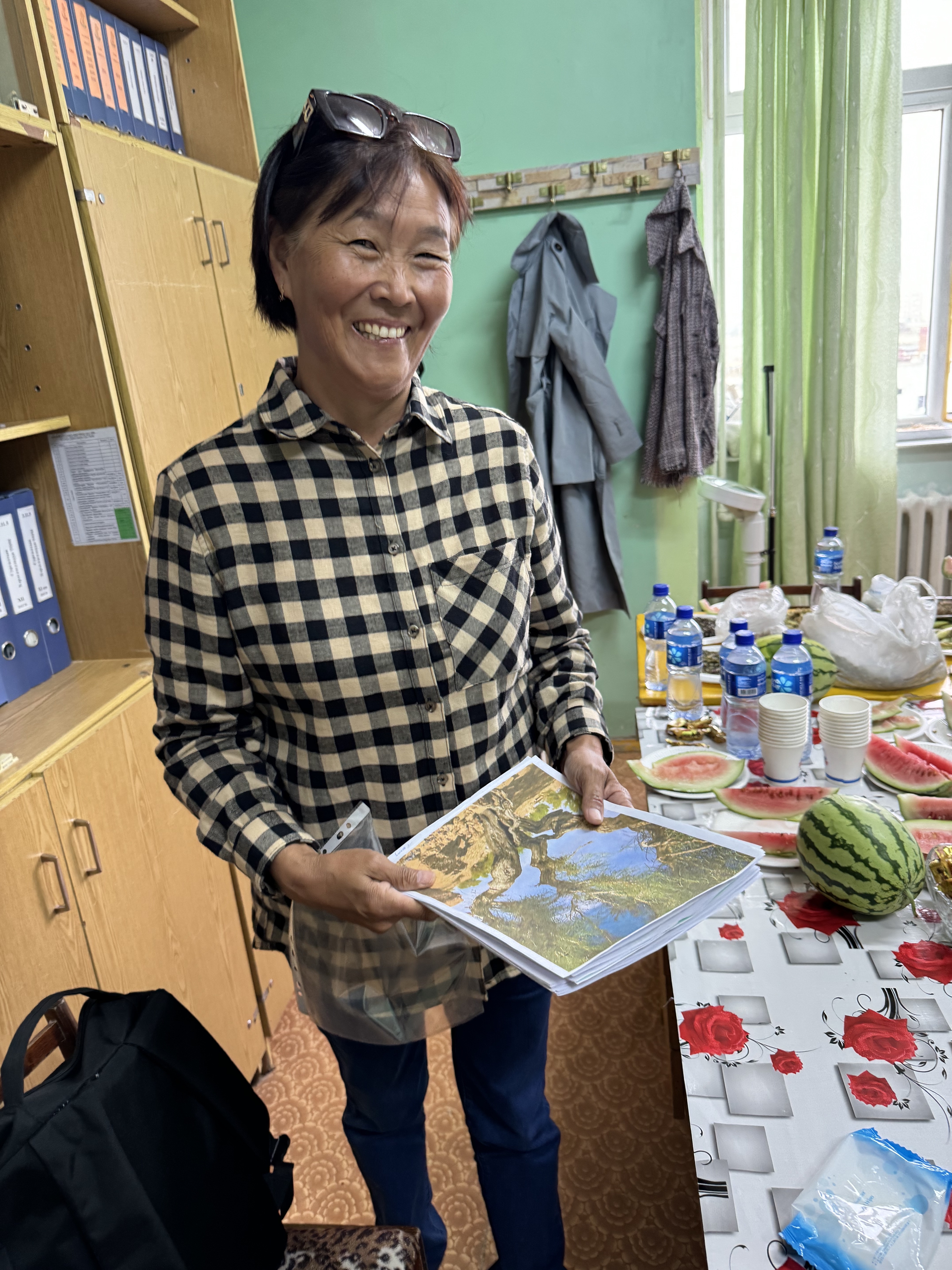 いつも熱心で前向きなドルゴルマー先生