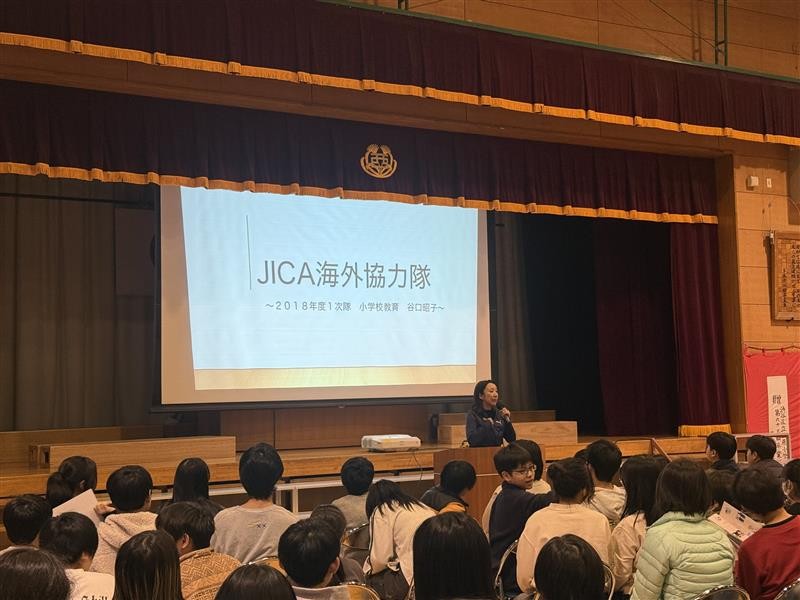 協力隊の体験談共有の様子