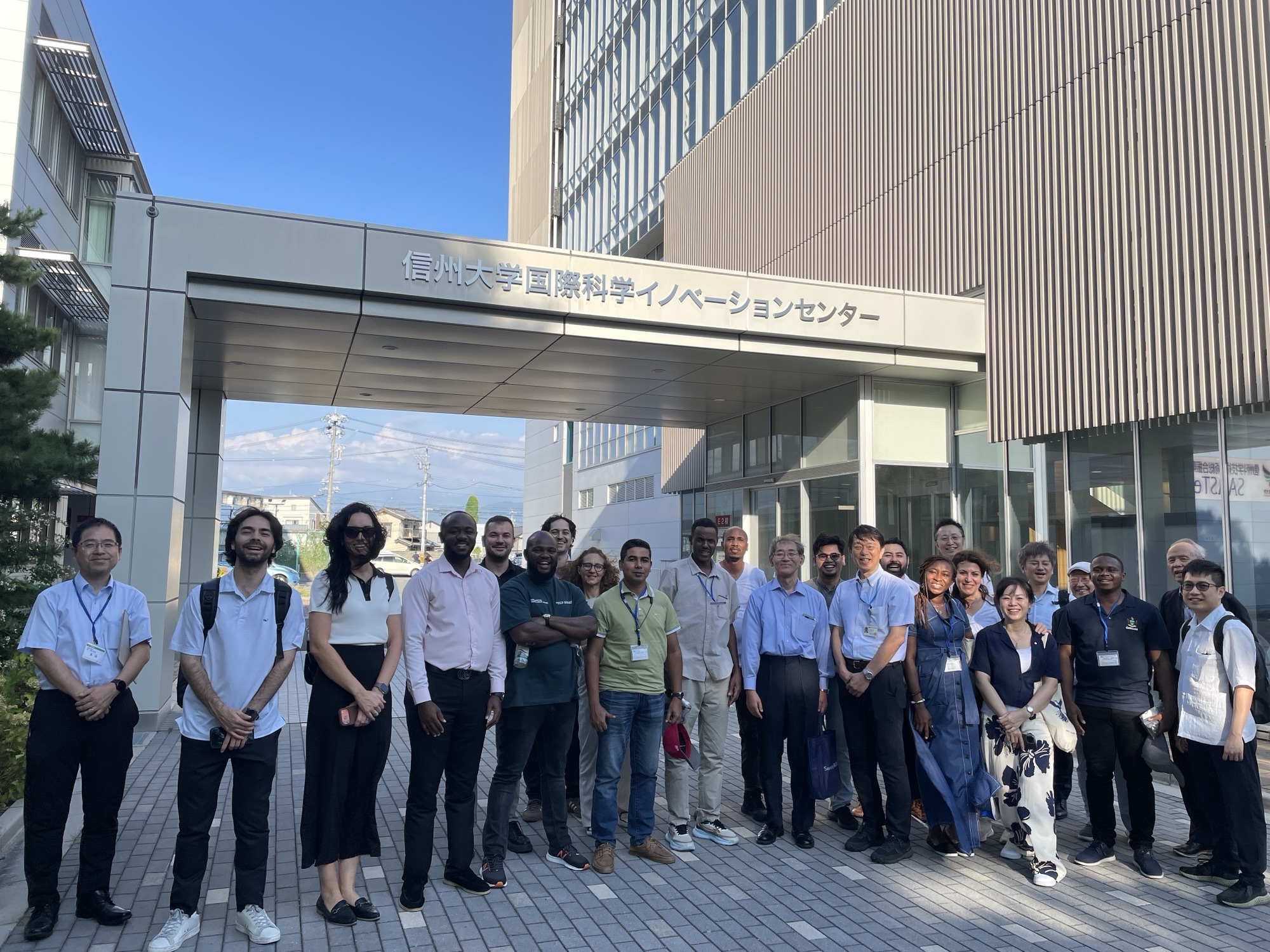 信州大学国際科学イノベーションセンターを見学（長野市）