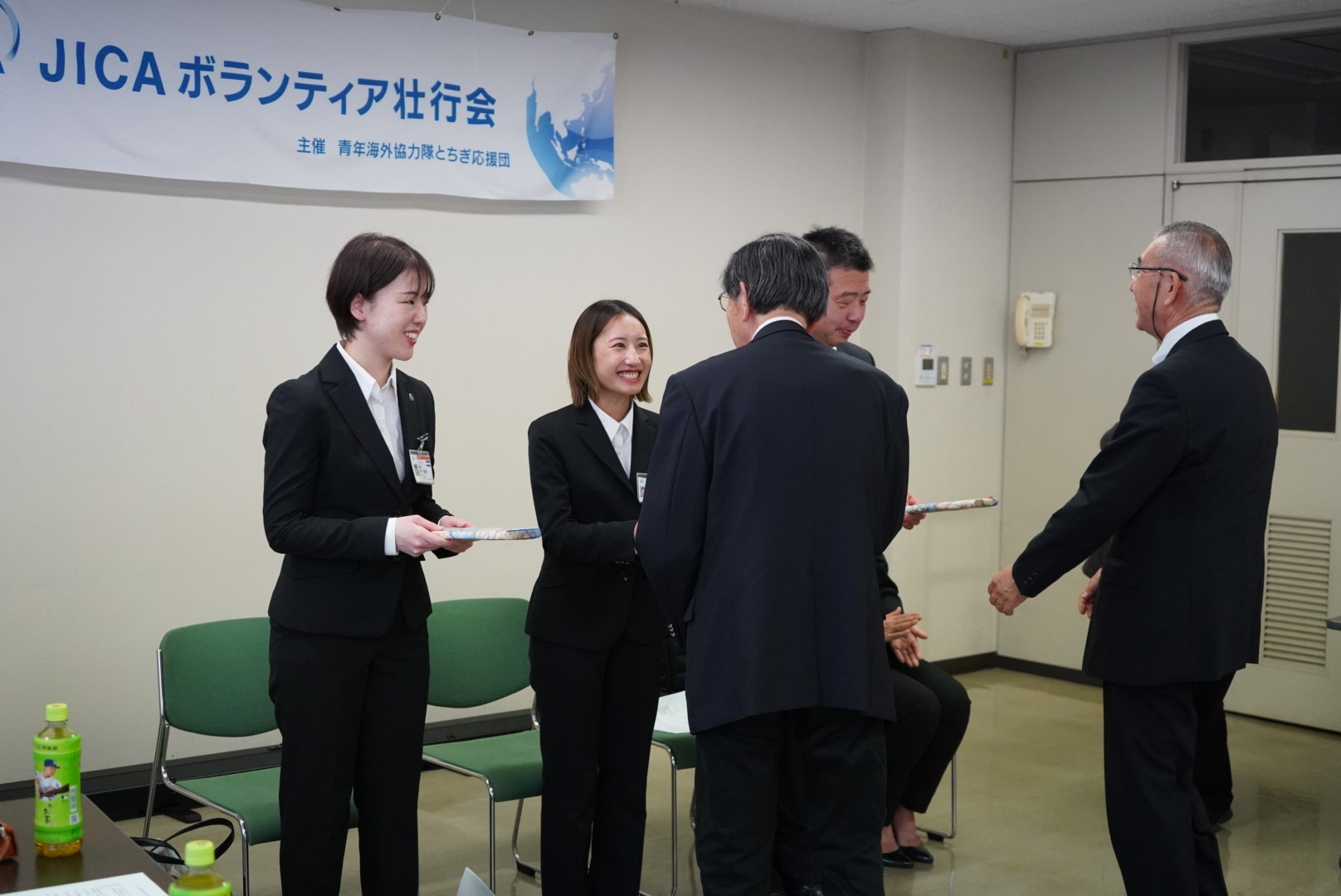 青年海外協力隊とちぎ応援団主催の壮行会