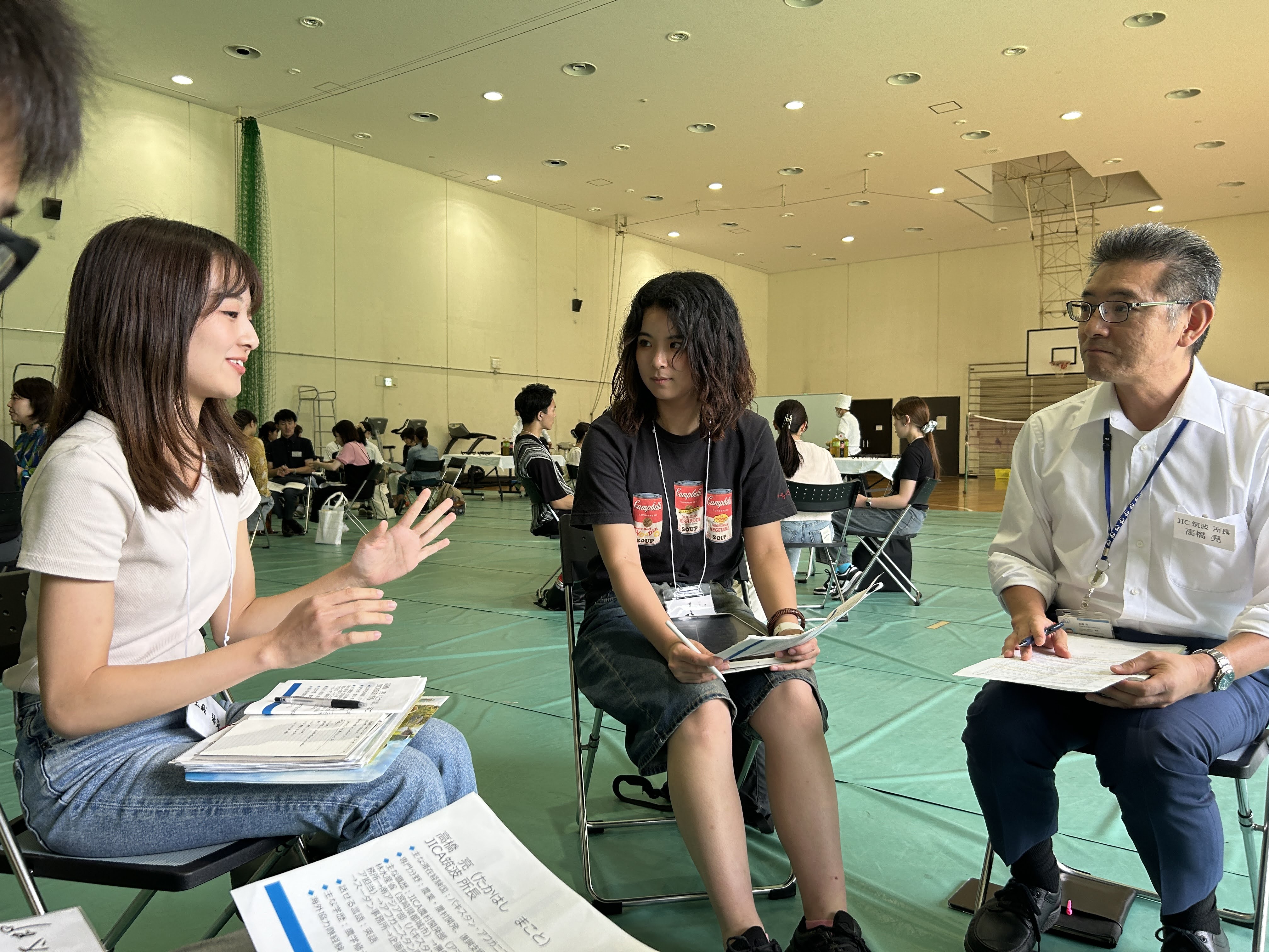 キャリア相談会の様子
