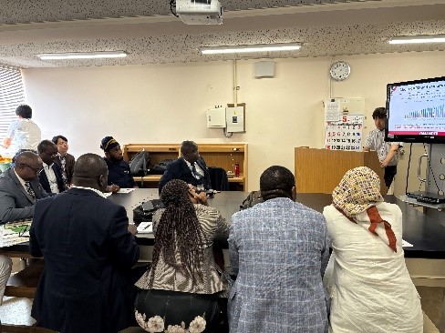 ランチタイム交流会の様子