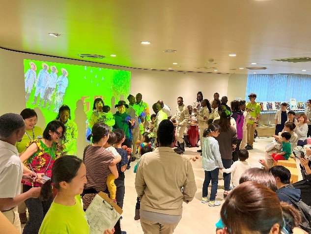 閉会時のダンス