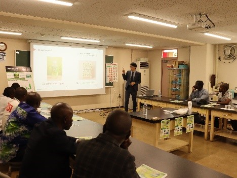 長瀬産業株式会社 (土壌保水性を上げる生分解性ポリマーの紹介)