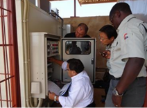 貯蔵庫導入の様子