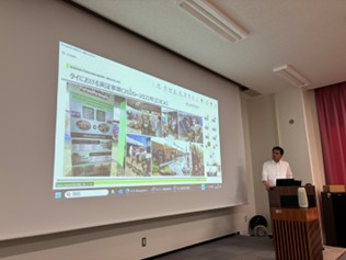 タイの実証事業の様子を説明する下田講師