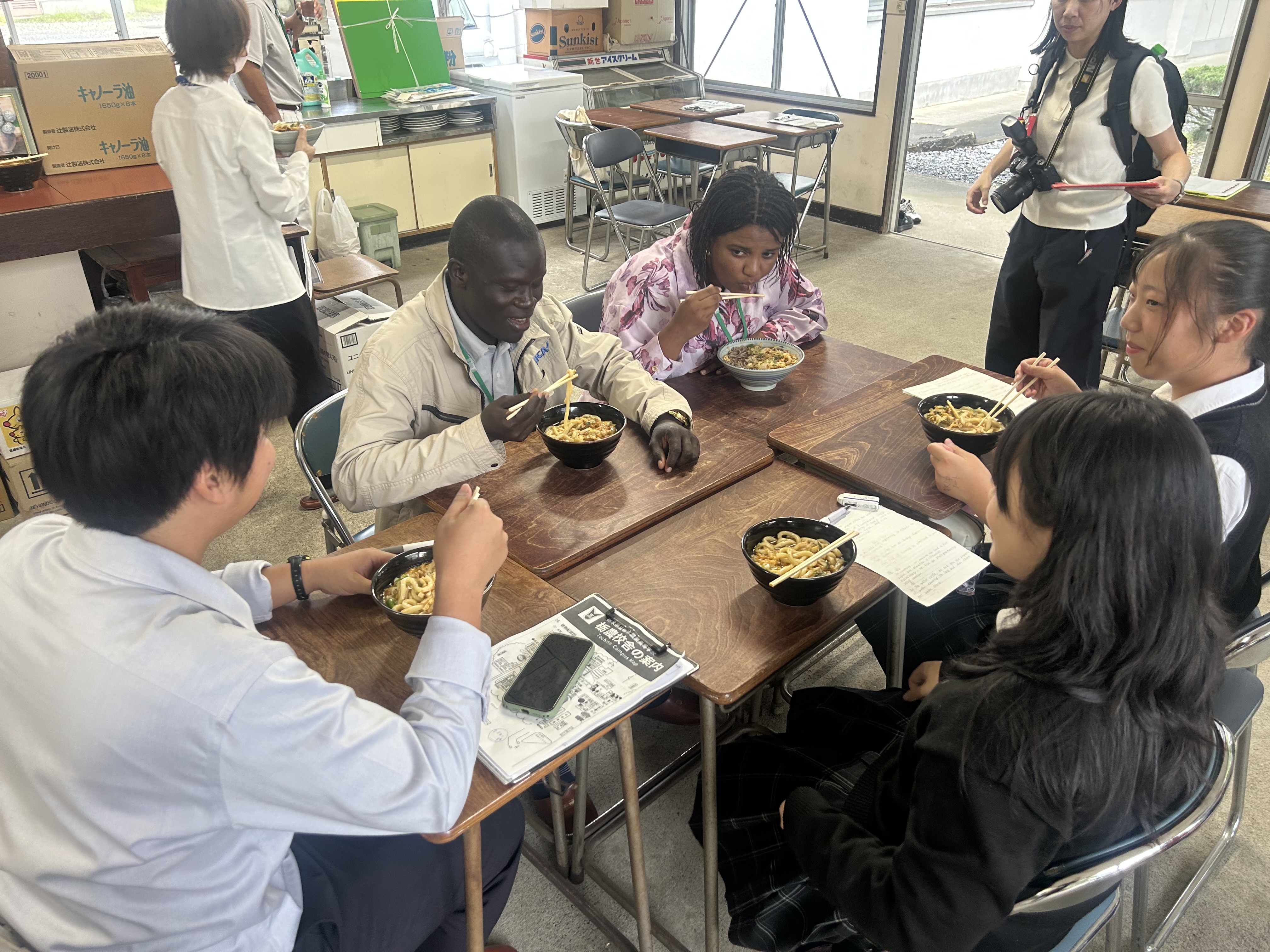 写真⑧　食育交流