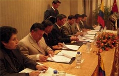 Ceremony for signing Record of Discussions 