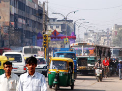 Photo: A scene from downtown Delhi