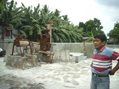 Mill factory destroyed in the conflict