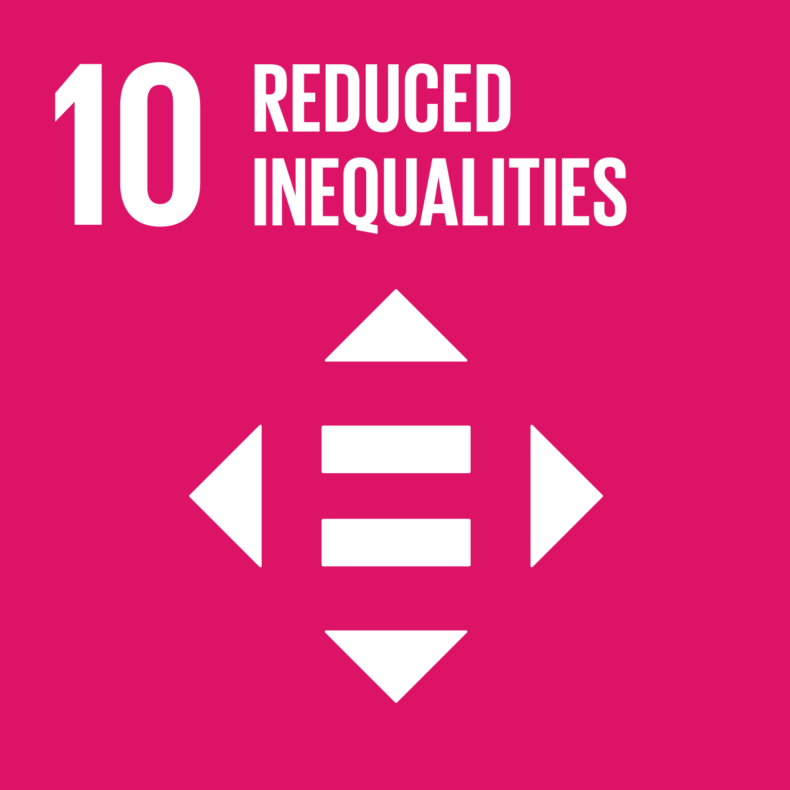 【SDGs logo】REDUCED INEQUALITIES