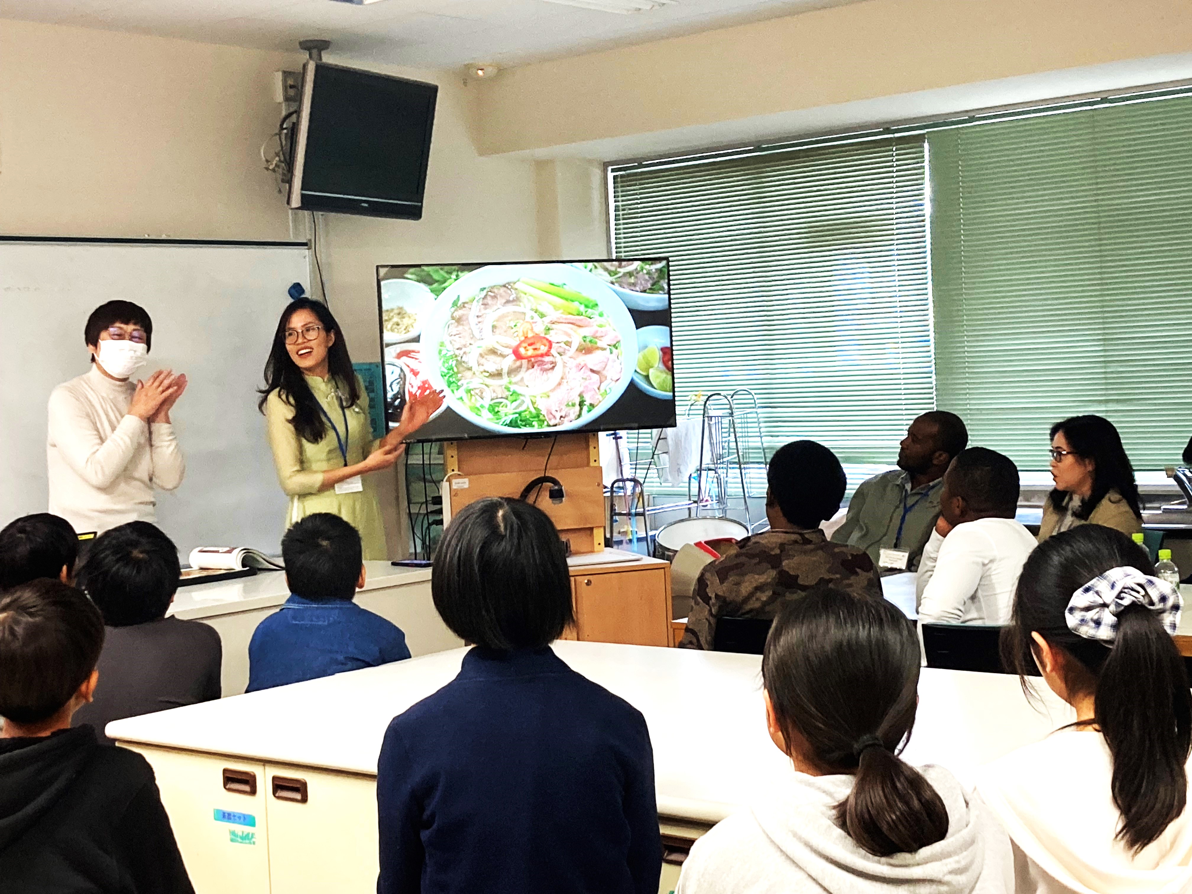 Vietnamese pho is popular in Japan, too.