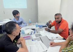 Program for Foreign Peer Supporters, jointly organized with Ibaraki NPO Center Commons
