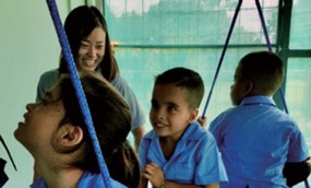 Ai Oshima from Moriya City, Ibaraki Prefecture worked as an occupational therapist at a special needs school in Costa Rica.