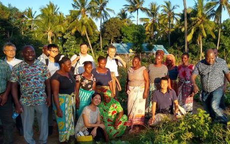 With farmer groups practicing SHEP.