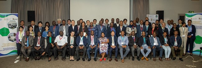 Group photo of executives from 17 utilities in 11 countries