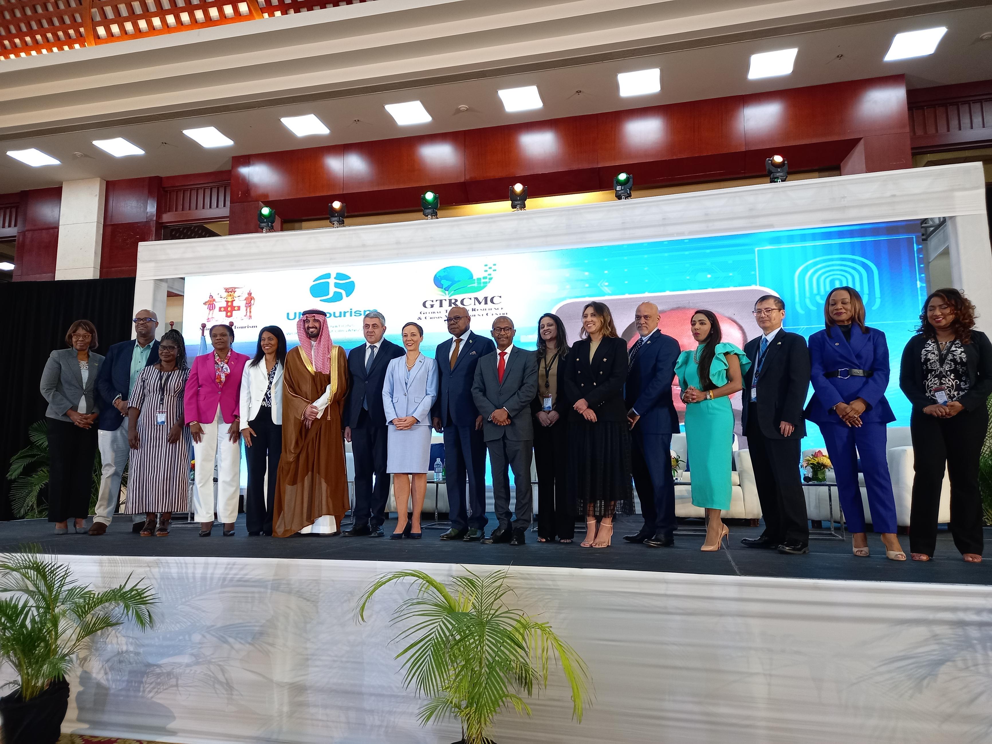 Group photo of Global Tourism Resilience Day Conference