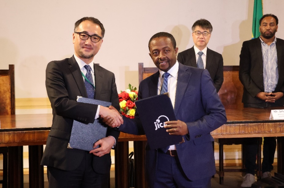 MoU was signed between JICA and Addis Ababa University