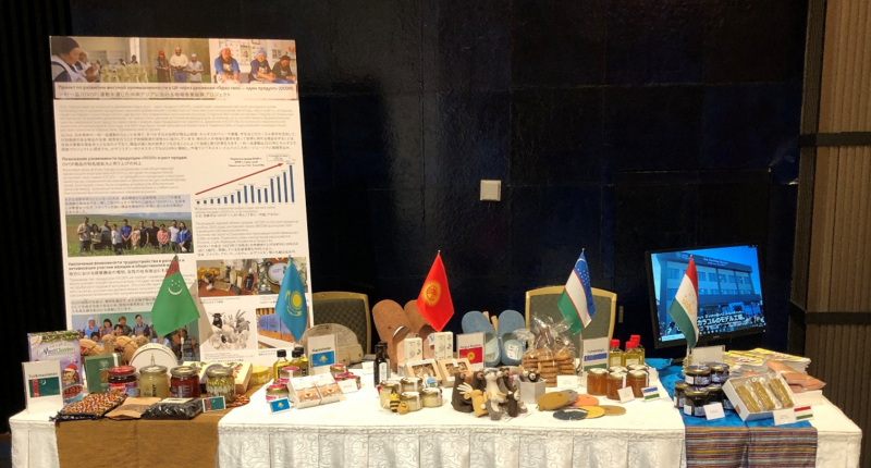 One Village One Product (OVOP) movement spreading across Central Asia presented at the first Summit of 