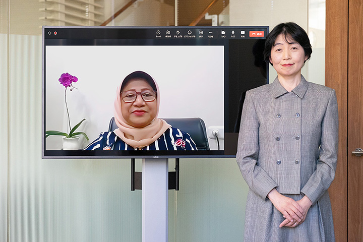 Dr. Kirana Pritasari and Osaki Keiko