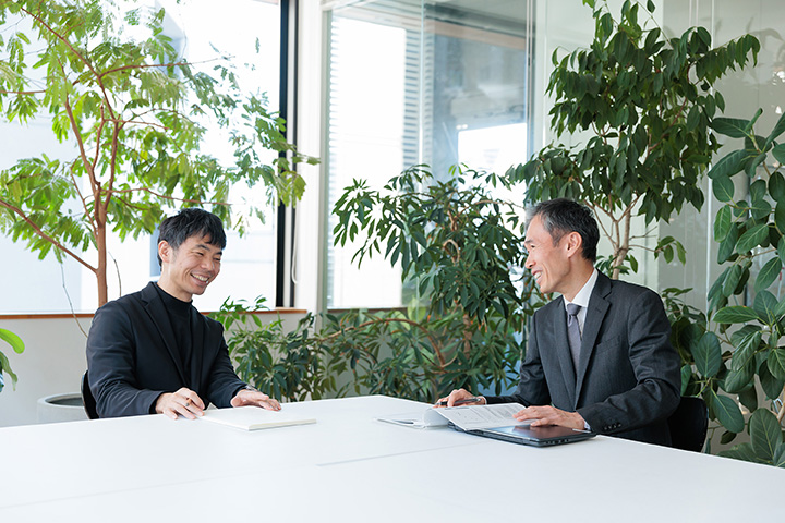 Shin Taejun and Azukizawa Eigo