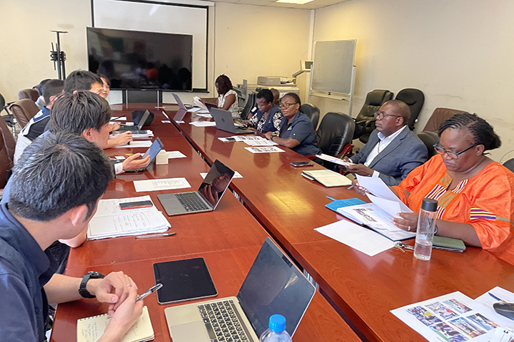 meetings with the Lusaka Provincial Health Office