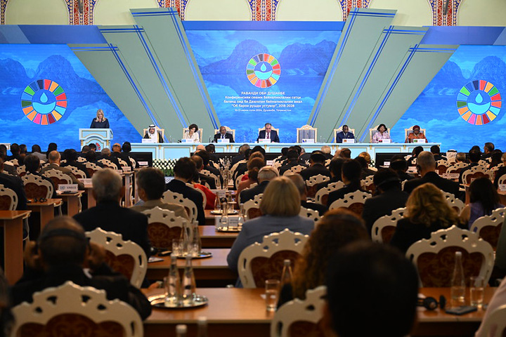 The Third High-Level International Conference held in Dushanbe.