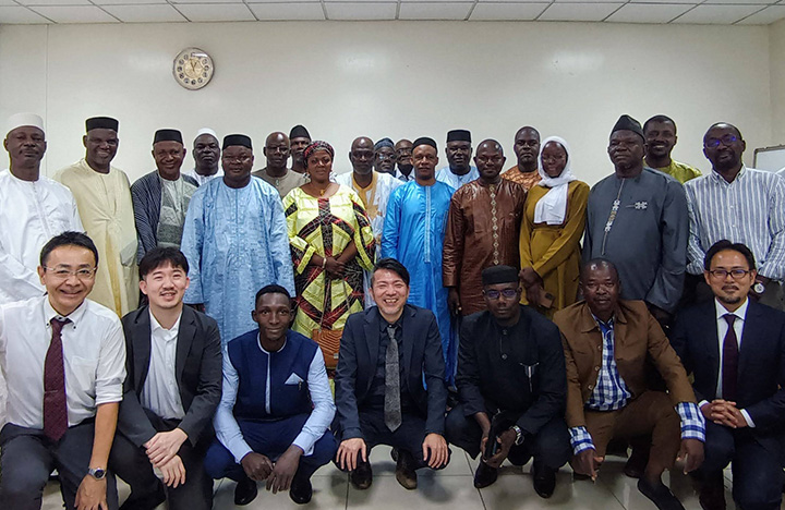 Members of the School for All project in Mali
