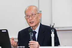 Yasutami Shimomura, professor emeritus of Hosei University