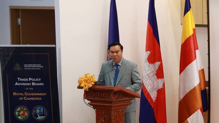 Photo:Khou Vouthy, Assistant Governor and Director General of Policy and International Cooperation, National Bank of Cambodia (NBC)